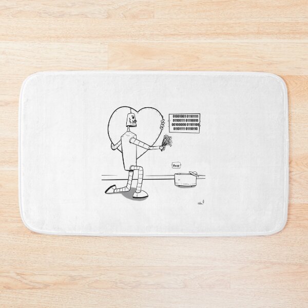 Item preview, Robots in love designed and sold by Goodtimecomics.