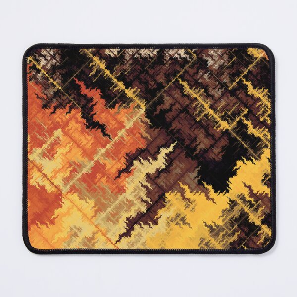Item preview, Fractal Tapestry: Woven Wonders in Yellow and Orange designed and sold by Black_Art.