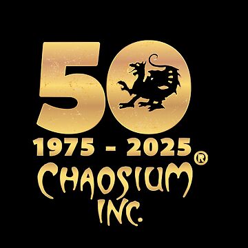 Artwork thumbnail, Chaosium 50th Anniversary Official Logo by Chaosium