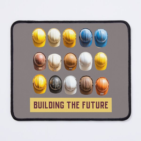 Artikelvorschau, Bauhelme „Building The Future“ entworfen und verkauft von Mochasgoods.