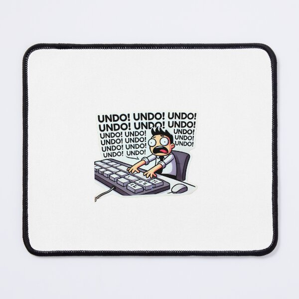 Item preview, Panic Mode - Frantically Pressing Undo! designed and sold by SugarPix Designs.