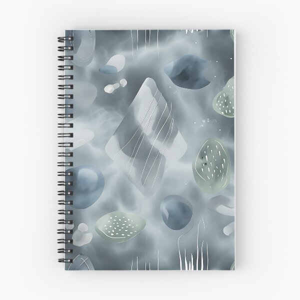 Item preview, Misty Abstract Dreams – Modern Digital Artwork designed and sold by WhimsiLynes.