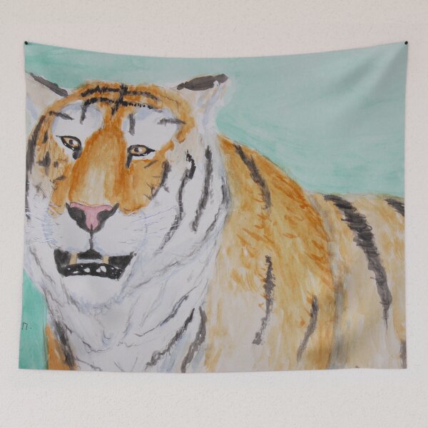Item preview, Tiger Saying Cheese designed and sold by CreativeMatthew.
