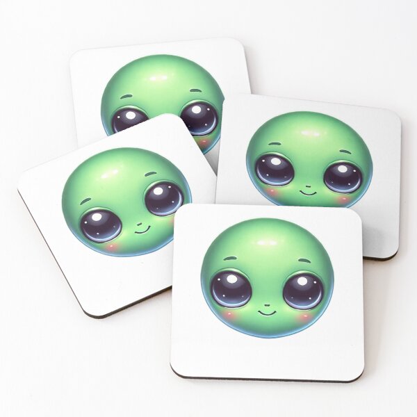 Item preview, Cute Alien Face designed and sold by JoelFox165.
