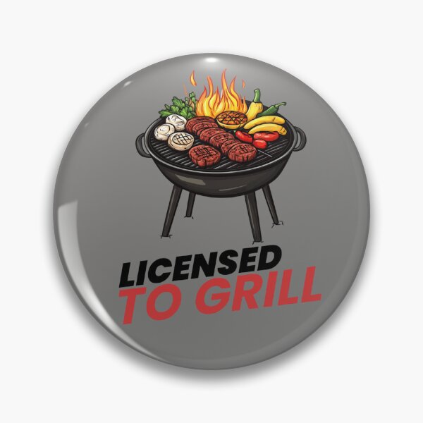 Item preview, "Licensed To Grill" Meat & Veggies designed and sold by Mochasgoods.