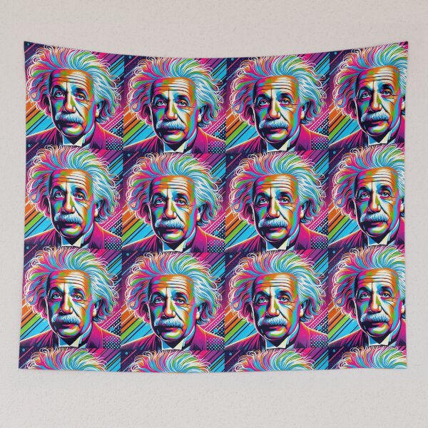 Item preview, Albert Einstein Pop Art  designed and sold by Nat-Rio.
