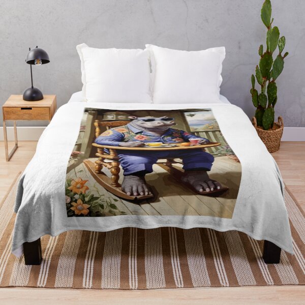 Item preview, The Smart Life of Hippos. designed and sold by Whose-sweat.