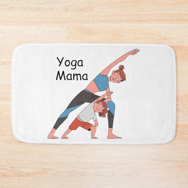 Item preview, Yoga Mama - Funny Mother Child Workout designed and sold by Vicky021.