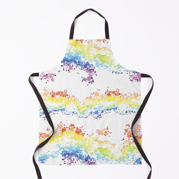 Item preview, Rainbow Wavelengths – Abstract Dot Gradient Pattern designed and sold by WhimsiLynes.