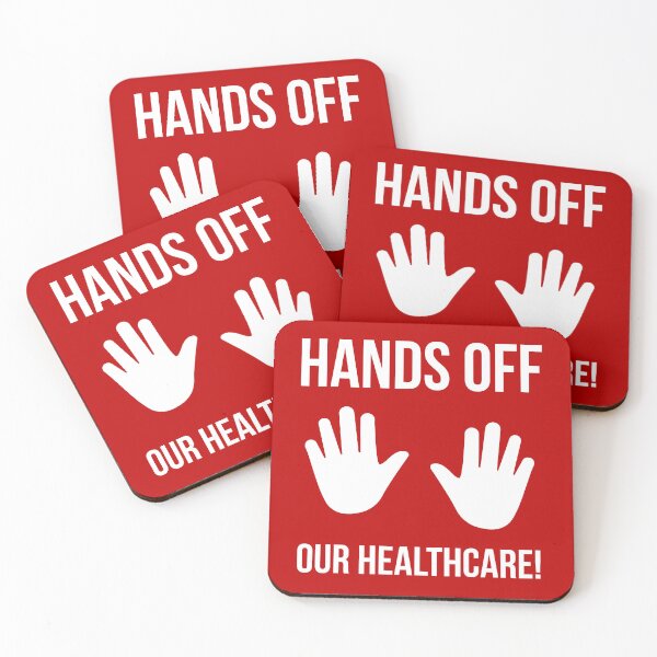 Item preview, Hands off our healthcare  designed and sold by Rachel the Artist .