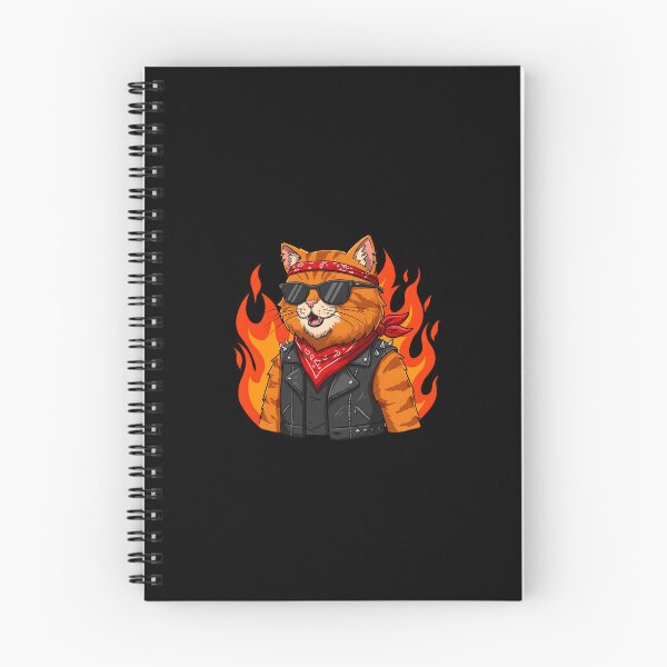 Item preview, Badass Cat Biker – Ride Fast, Live Wild designed and sold by Meow Cat.
