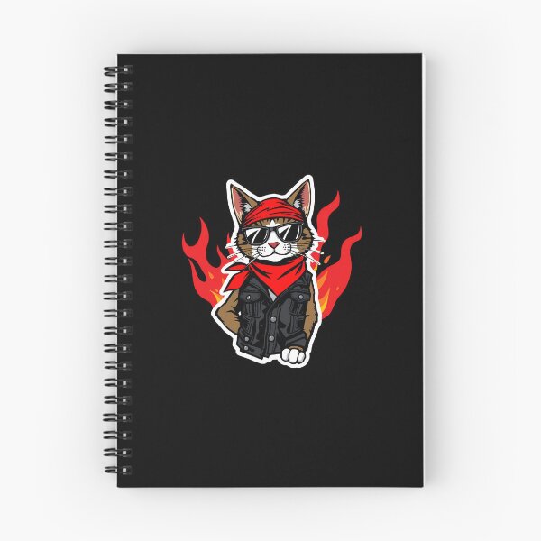Item preview, Badass Cat Biker Gang – The Coolest Feline on Two Wheels designed and sold by Meow Cat.
