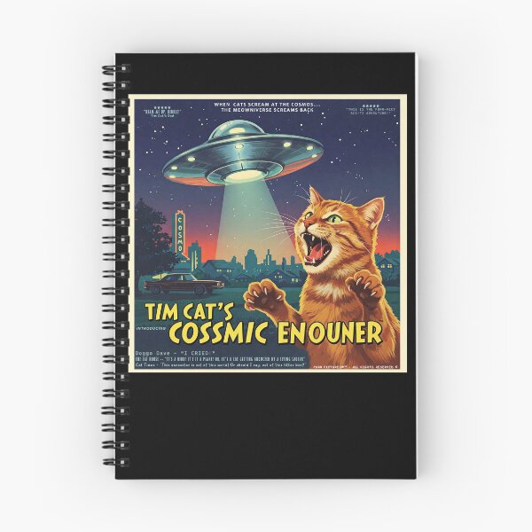 Item preview, Meowniverse Mayhem l vintage art l CAT ART l sci-fi  designed and sold by Space Hyenas.