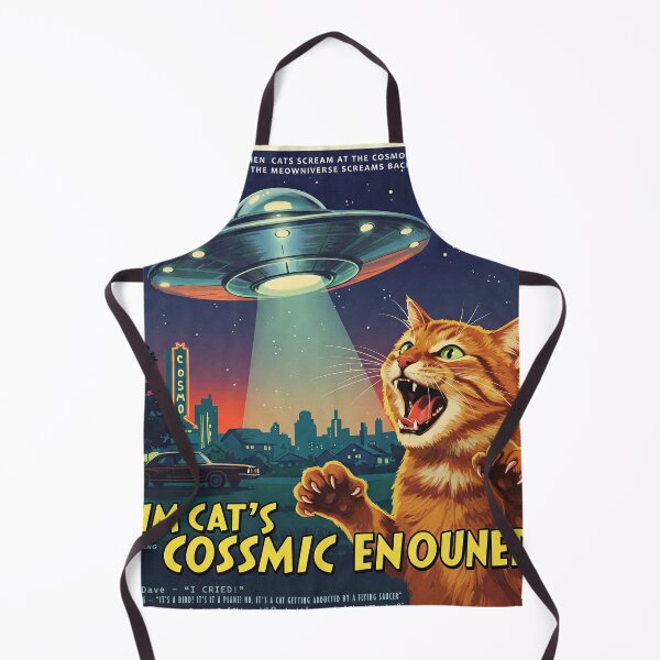Item preview, Meowniverse Mayhem l vintage art l CAT ART l sci-fi designed and sold by Space Hyenas.