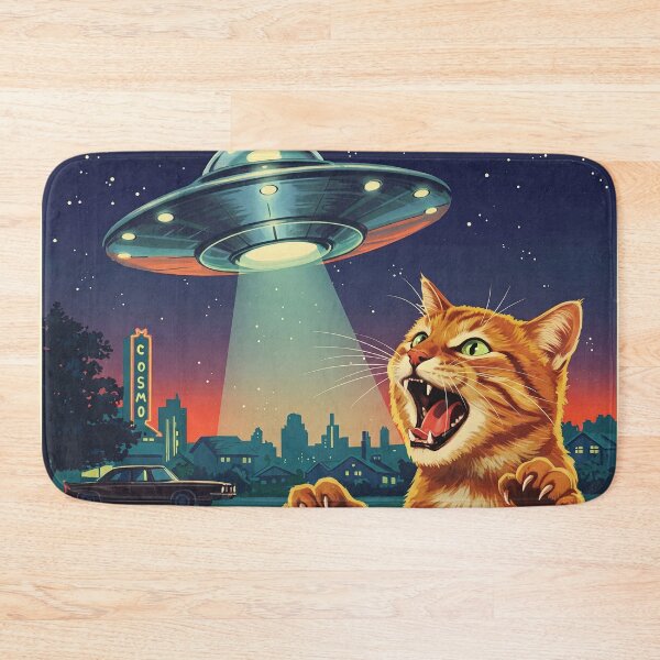 Item preview, Meowniverse Mayhem l vintage art l CAT ART l sci-fi  designed and sold by Space Hyenas.
