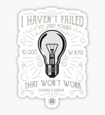Custom29 Funny Excuse Sticker