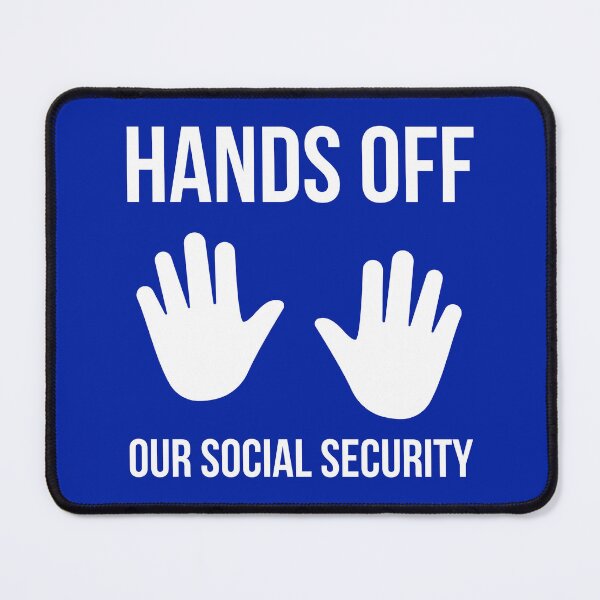 Item preview, Hands off our social security  designed and sold by Rachel the Artist .