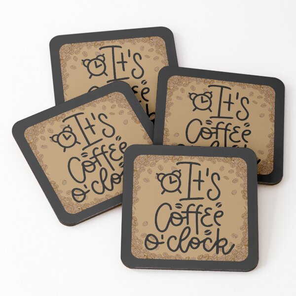 Item preview, IT'S COFFEE O'CLOCK designed and sold by DanaTees.