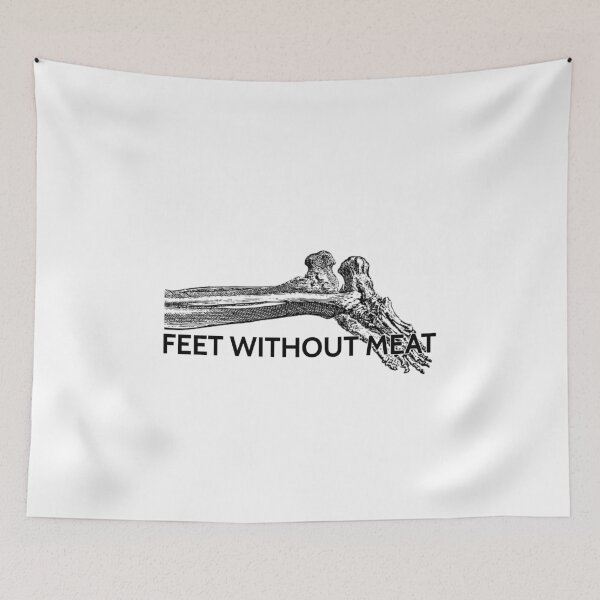 Item preview, Feet Without Meat designed and sold by aurora-borealis.