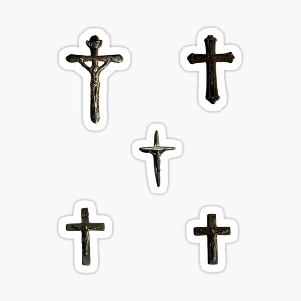 Item preview, 5 CRUCIFIXES  designed and sold by Chili Cake.