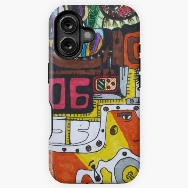Item preview, Surreal Trippy Doodle Day dreaming Cafe Art designed and sold by Andrew White Art.