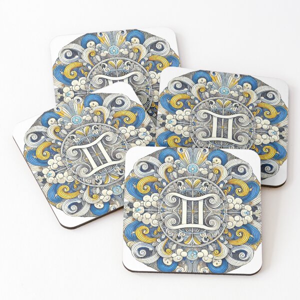 Item preview, Gemini Mandala designed and sold by Nat-Rio.