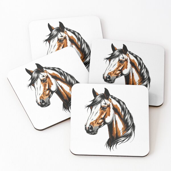 Item preview, Piebald horse designed and sold by Grypis.