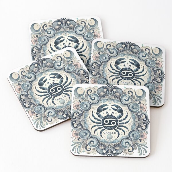 Item preview, Cancer Mandala  designed and sold by Nat-Rio.