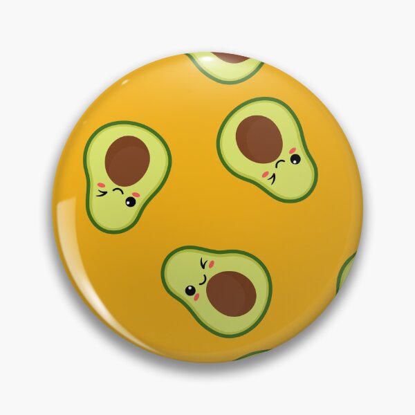 Item preview, Addicted to Avocados, Yellow Background designed and sold by AASparksDesigns.