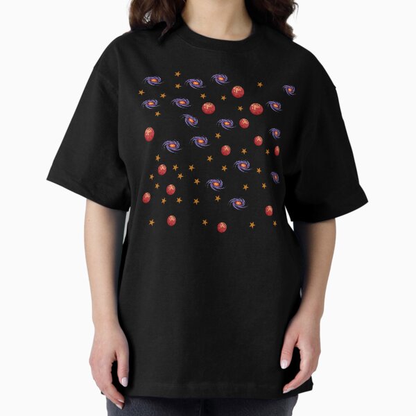 Cosmic Wonders: Stars, Planets, and Galaxies Aesthetic Design Oversized T-Shirt