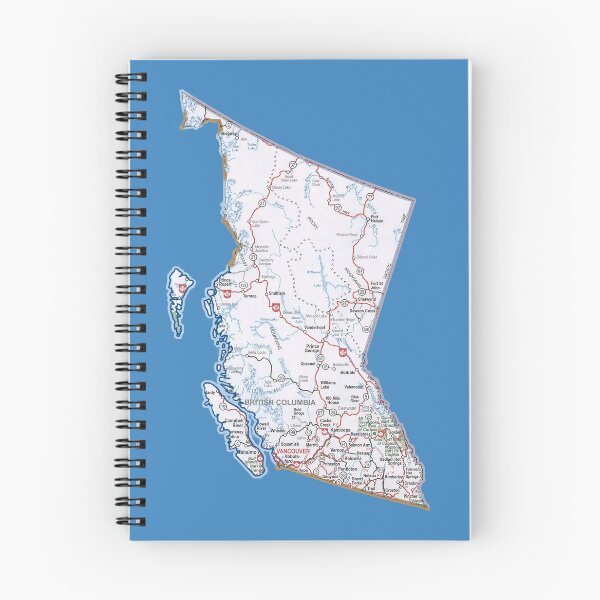 Item preview, British Columbia Roadmap designed and sold by Havocgirl.