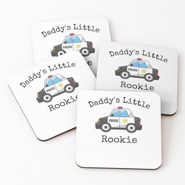 Item preview, Daddy’s Little Rookie Police Car designed and sold by JoelFox165.