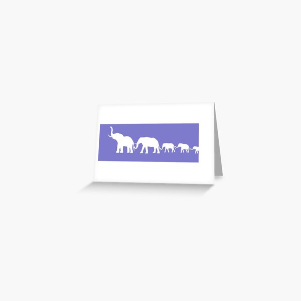Item preview, Elephant Family of Five designed and sold by Zyffle Designs.