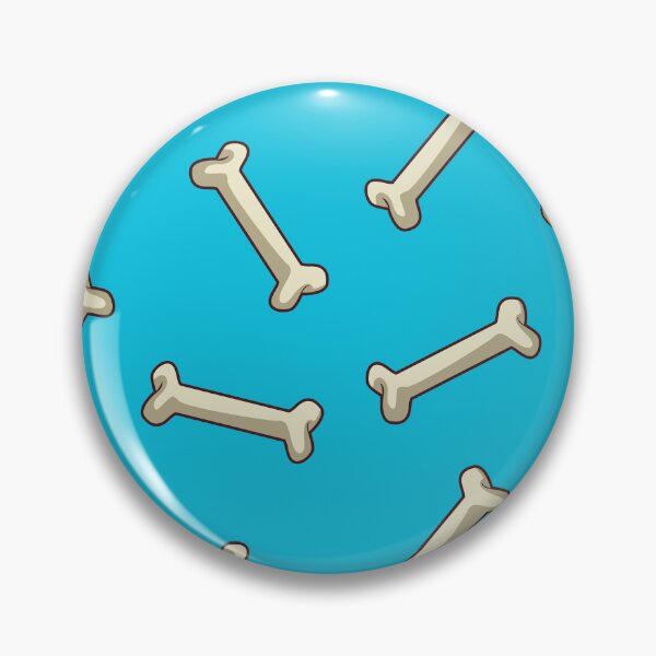 Item preview, Give A Dog A Bone, Blue Background designed and sold by AASparksDesigns.