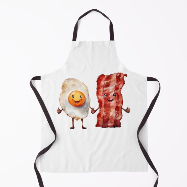 Item preview, Cute Bacon and Egg Cartoon designed and sold by Olive and Lily Delights.