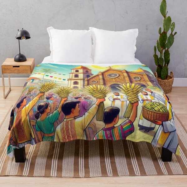 Item preview, Palm Sunday in Philippines designed and sold by BobArtGallery.