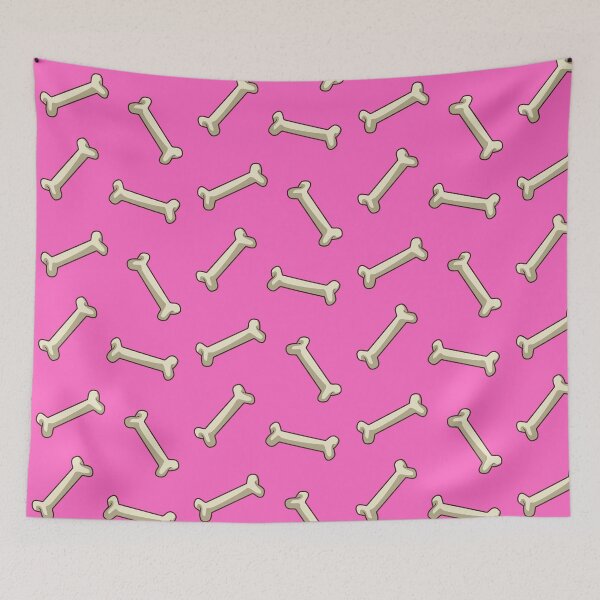Item preview, Give A Dog A Bone, Pink Background designed and sold by AASparksDesigns.