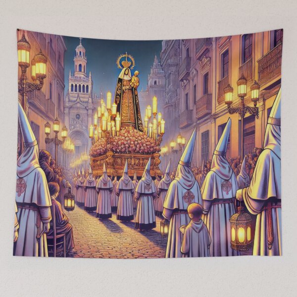 Item preview, Holy Week Procession in Spain designed and sold by BobArtGallery.