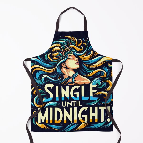 Item preview, Single until midnight!, typography designed and sold by maxmaj.