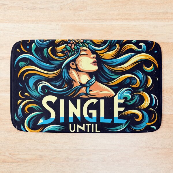 Item preview, Single until midnight!, typography designed and sold by maxmaj.