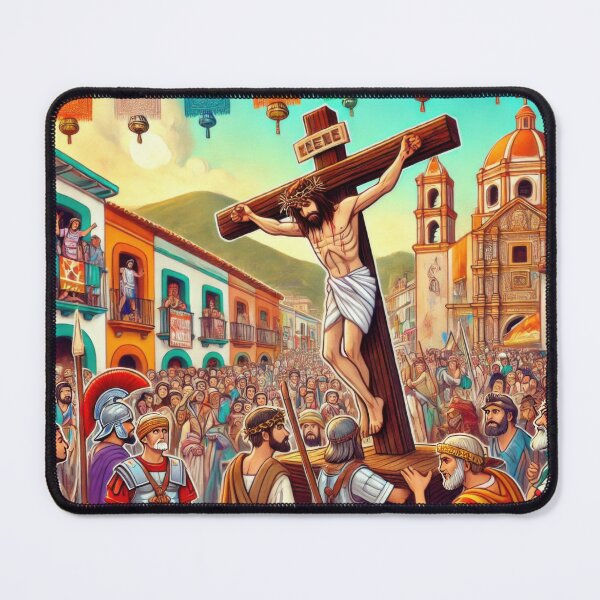 Item preview, Passion Play in Mexico designed and sold by BobArtGallery.