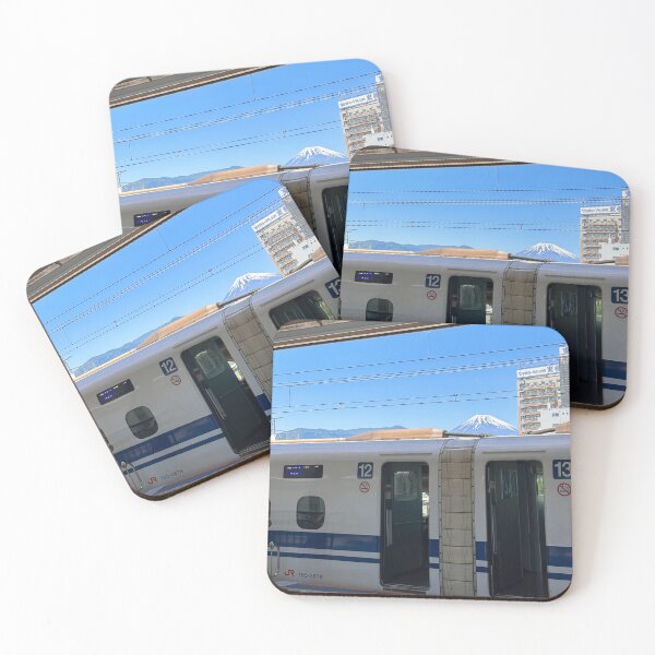 Item preview, Shinkansen at Mt Fuji designed and sold by Georgia Ray.