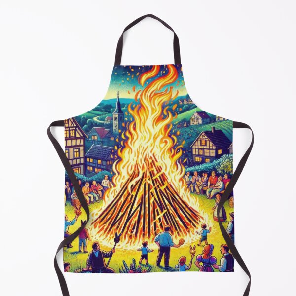 Item preview, Easter Bonfire in Germany designed and sold by BobArtGallery.