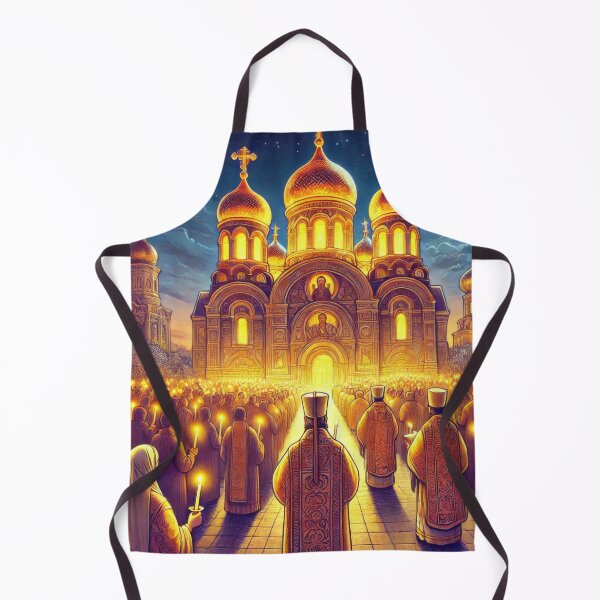 Item preview, Easter Midnight Mass in Russia designed and sold by BobArtGallery.