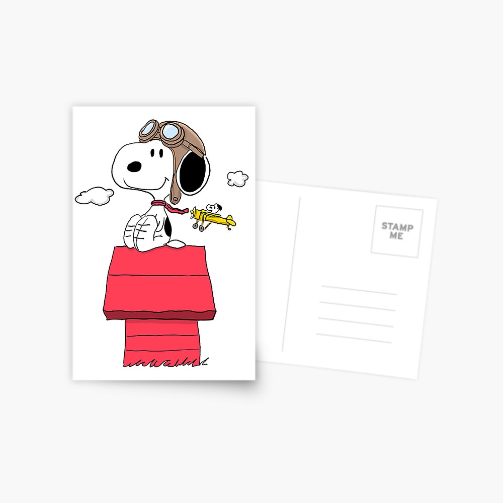 Vista previa del artículo con la obra «Postal», diseñado y vendido por SnoopyToons.