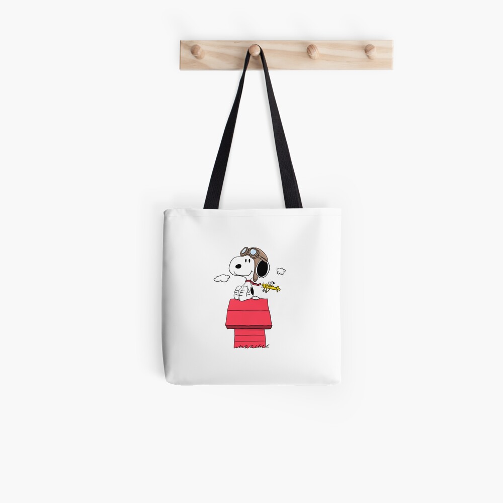 Vista previa del artículo con la obra «Bolsa estampada de tela», diseñado y vendido por SnoopyToons.