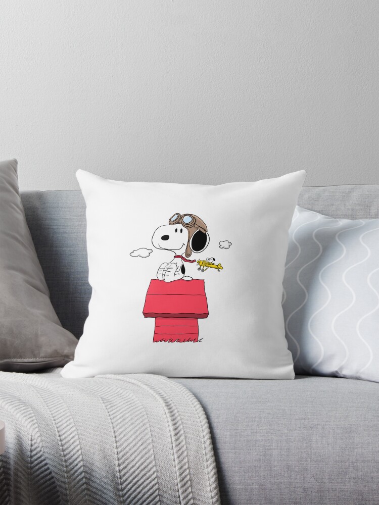 Vista previa del artículo con la obra «Cojín», diseñado y vendido por SnoopyToons.