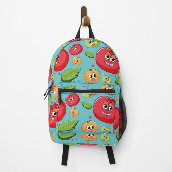 Item preview, Cheerful Red Apples and Green Leaves on Yellow Joy designed and sold by SplashTastic.