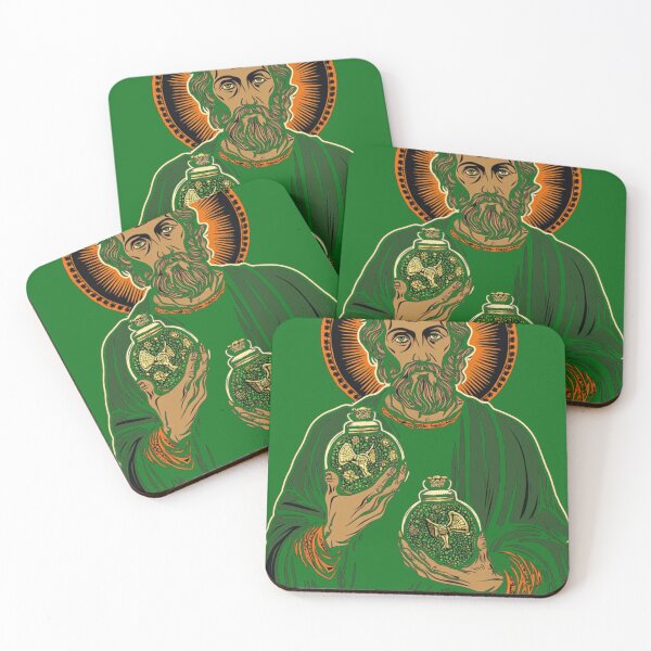 Item preview, Saint patricks holding grenades designed and sold by Snarkyalice0.