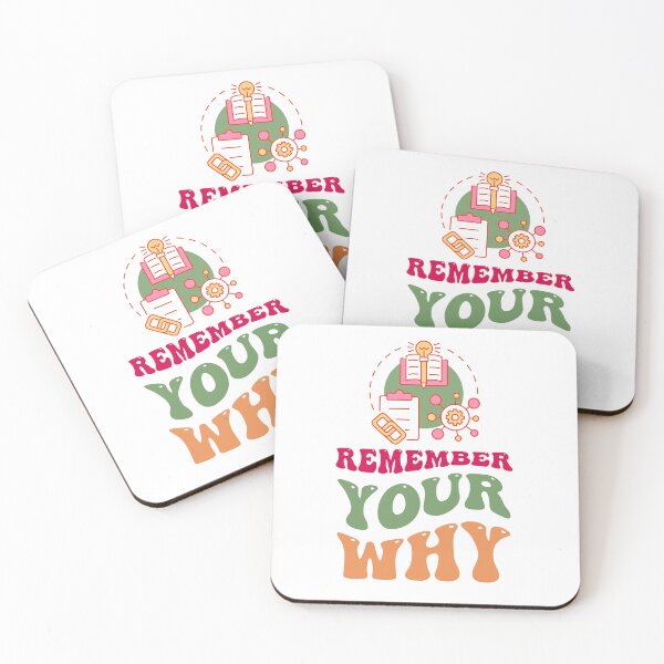 Item preview, Remember Your Why - Motivational Retro Typography Design designed and sold by Chillspire.